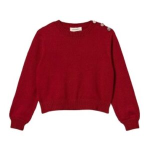 Maglione con bottoni sulla spalla