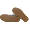 Sneaker in camoscio con doppio velcro