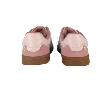 Sneaker in velluto con lacci