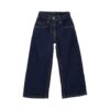 Pantalone in denim gamba ampia