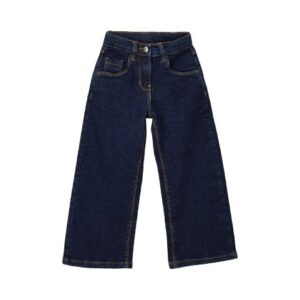 Pantalone in denim gamba ampia