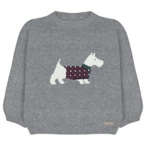 Maglione con cagnolino
