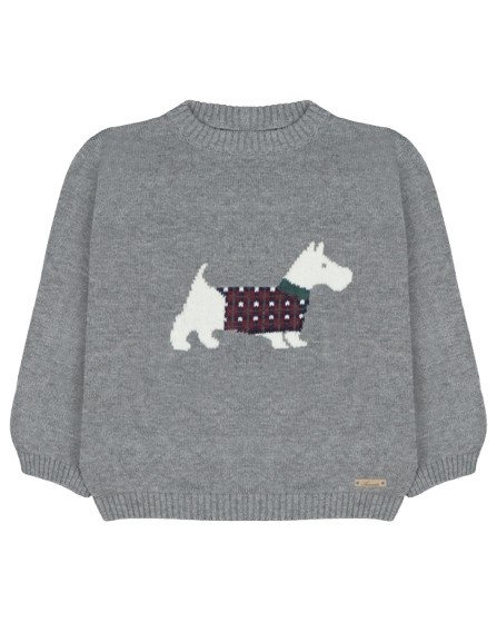 Maglione con cagnolino