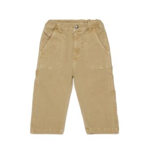 Pantalone cargo vita elasticizzata
