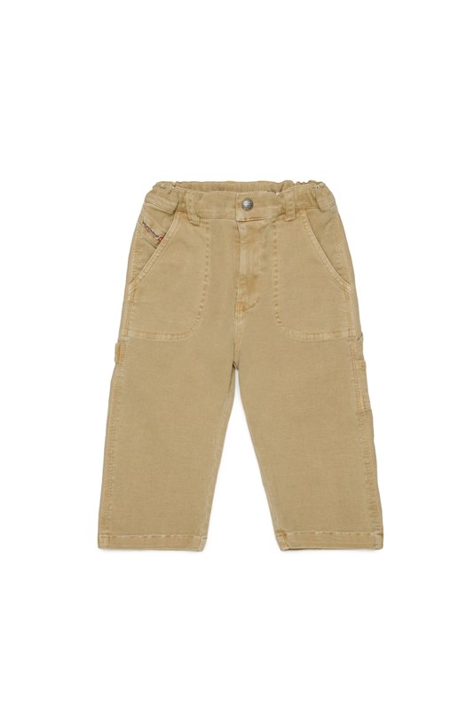Pantalone cargo vita elasticizzata