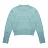 Maglione in misto lana e alpaca con polsini